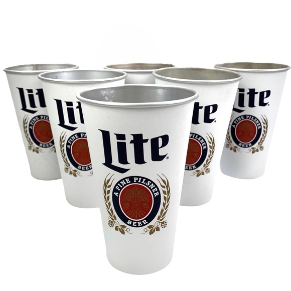 Miller Lite Other - Miller Lite Aluminum Collectible Cans 22 Oz